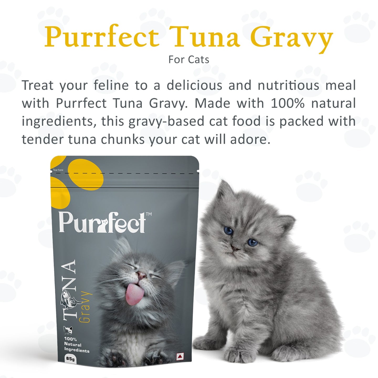 Purrfect Tuna Gravy- 85g (Pack of 5)